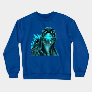 power up godzilla the king of kaijus Crewneck Sweatshirt